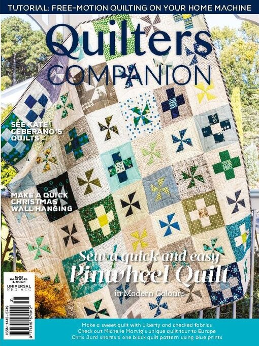 Title details for Quilters Companion by Universal Wellbeing PTY Limited - Available